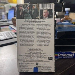 Heaven Can Wait Classic Romances VHS Movie Gene Tierney Don Ameche 1943 2