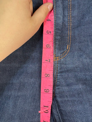 LOFT Denim Jeans Curvy Skinny Fit Size 28 Blue Medium Wash Pre-Owned 5