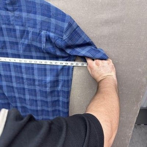 George Shirt Mens Small Plaid Short Sleeve Button Up Pocket Lightweight Casual 5