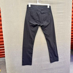 Mens Black Slim Fit Performance Stretch Casual Travel Tech Pants 32x41 Pre-owned 3