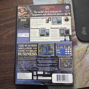 Chessmaster 8000 and Capitalism II PC Game Bundle Ubi Soft 2