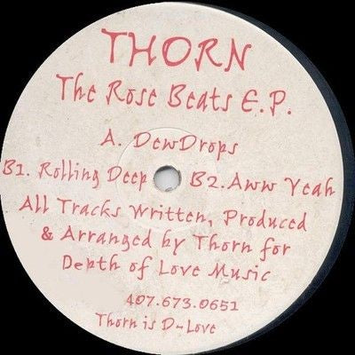 Thorn The Rose Beats E.P. 12" Vinyl Record