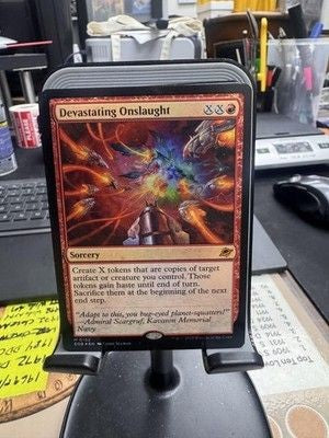 Magic The Gathering Devastating Onslaught Sorcery Card EO2 Rare Ungraded 2023