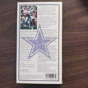 Dallas Cowboys Super Bowl XXVII Champions NFL Films VHS Video Very Good 1