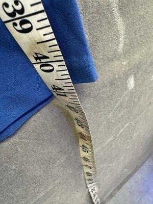 White House Black Market Pants Womens XS Blue Wide Leg Endless Ladder Trim New w 2
