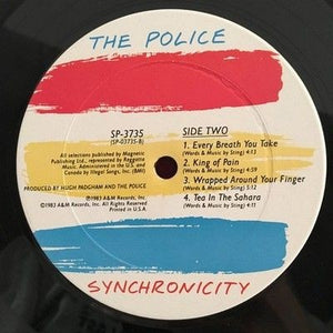 The Police Synchronicity Vinyl LP Record 2