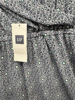 Gap Dress Womens Small Maxi Sleeveless Geometric Print Lightweight Tank 4