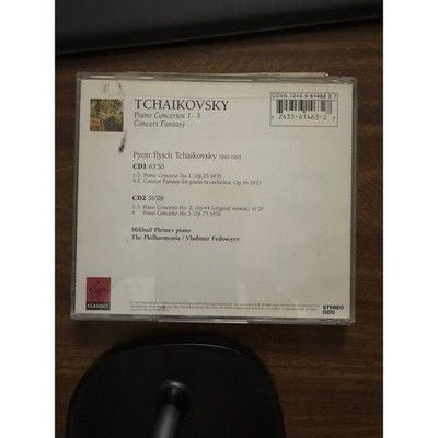 Tchaikovsky Piano Concertos 1 3 Concert Fantasy Mikhail Pletnev 2 CD Set