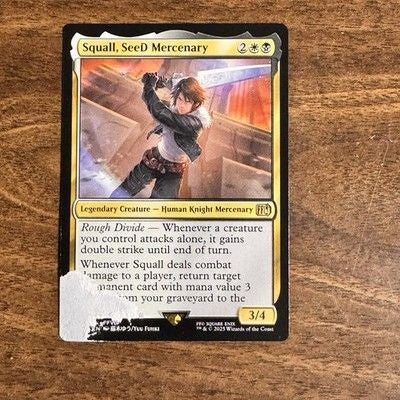 Summon: G.F. Cerberus - Pre-release Foil Stamped Promo - Final Fantasy MTG