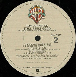 Tom Johnston Still Feels Good Vinyl LP Record Used 4