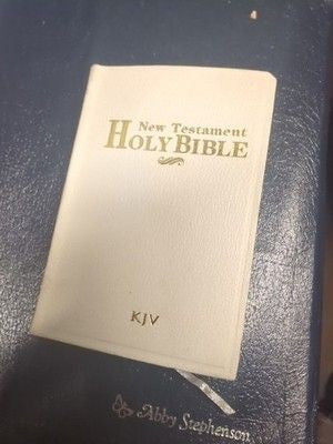 Holy Bible KJV Mini Pocket Size King James Version 3 x 4.25 inch Very Good Used 1