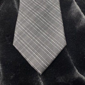 Calvin Klein Tie Mens Silk Stripe Formal Business Classic Neckwear Pre-Owned 1