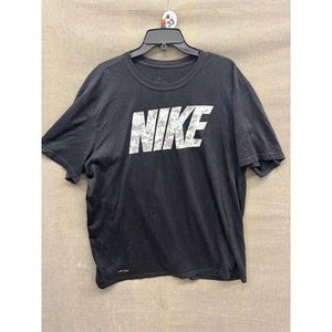NIKE SIZE XXL 👕 COLLEGE BLACK T-SHIRT DRI-FIT 2