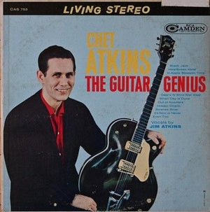 Chet Atkins Vinyl LP Record The Guitar Genius Used Classic Guitar Music 2