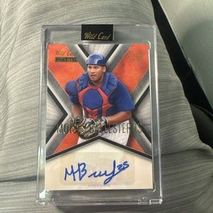 Wild Card 2024 MATTE Moises Ballesteros Cubs X-Plode Auto #MXPA-MB 15/25 1