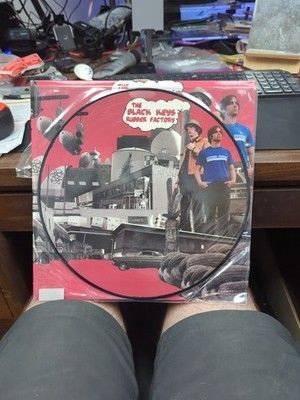 Black Keys Rubber Factory LP Original Picture Press Vinyl Used Rare 1