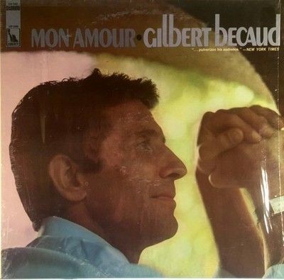 Gilbert Becaud Mon Amour Vinyl LP Record