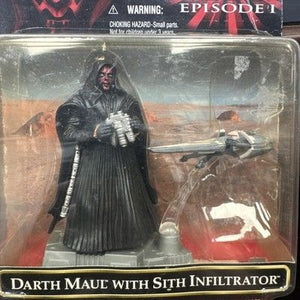 Hasbro Star Wars Episode I Darth Maul Sith Infiltrator Action Figure New 1