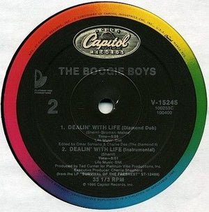 The Boogie Boys Vinyl Record Dealin' With Life 12 Inch Used Hip Hop 2