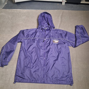 Glacier Park Montana Dimco Purple Windbreaker Mid-Length Size M Pre-Owned Synth 1