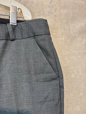 BANANA REPUBLIC Dress Pants Dark Gray Size 6 Pre-Owned 100% Polyester 4