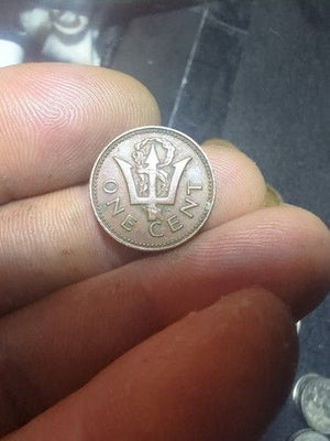 Coin Barbados 25 Cents 1973 KM13, proof, NICE COIN! 2