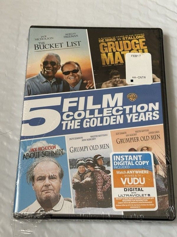 WB 5 Film Collection The Golden Years DVD Brand New