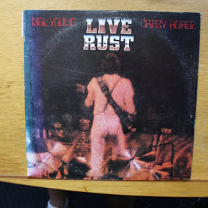 Neil Young & Crazy Horse Live Rust 2 LP Reprise Records 2RX 2296 1979 1