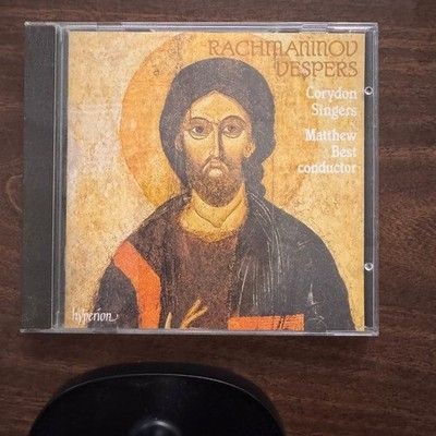 Rachmaninov Vespers All Night Vigil Hyperion CD Very Good Condition