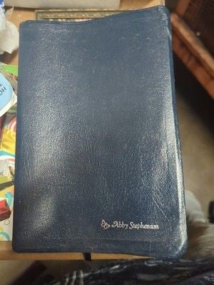 NIV Teen Study Bible Blue Leathersoft Imitation Leather Very Good Condition 1
