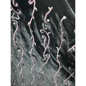 Disney Catalog Embroidered Crushed Velvet Mickey Mouse Blouse 1
