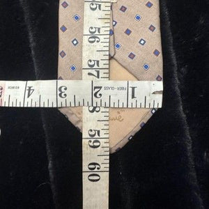 Vintage Annie Tie Mens Classic Geometric Pattern Dress Necktie 90s 3