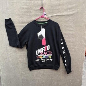 Original Fables Sweatshirt Mens Medium Black Unified Race Graphic Crewneck 1