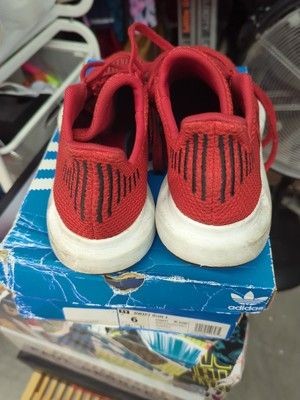 ADIDAS ORIGINALS SWIFT RUN J SCARLE/C BLACK/FTWWHT Size 6 EF5939