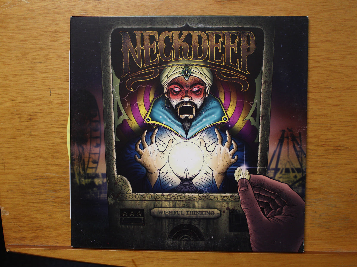 Neck Deep Wishful Thinking LP Hopeless Records HR 871-1 Yellow / Red Splatter