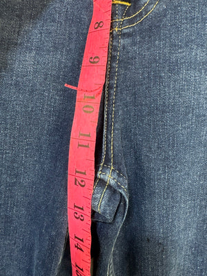 Free Assembly Jeans Women Straight Medium Wash Size 16 Good Used Condition 5
