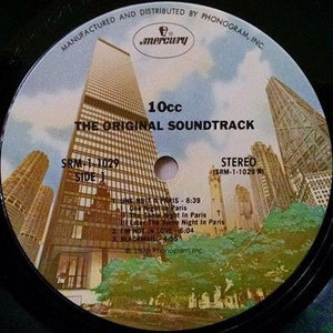 10cc The Original Soundtrack Vinyl LP Record 2