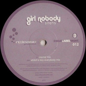 Girl Nobody Sirens 12" Vinyl Record 1