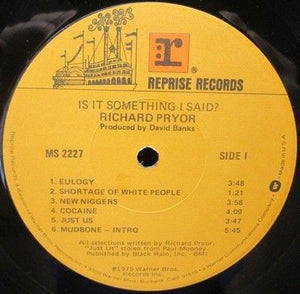 Richard Pryor ...Is It Something I Said? Vinyl LP Record 1