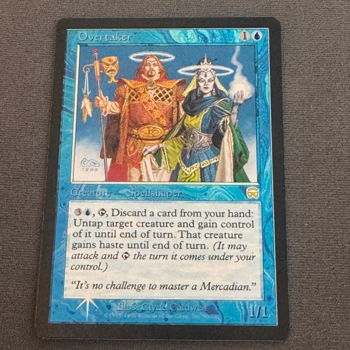 Overtaker Mercadian Masques 89 Foil MTG Magic The Gathering NM