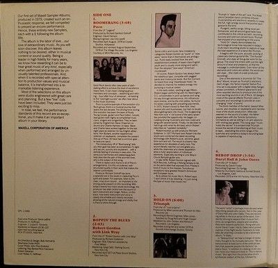 Various Maxell Rock II Sampler Vinyl LP Record