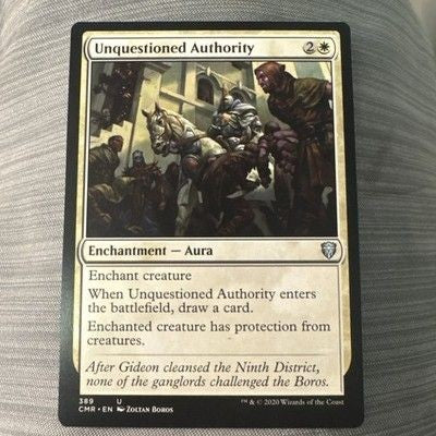 MTG Unquestioned Authority Commander Legends Regular NM
