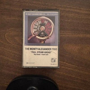 Monty Alexander Trio Full Steam Ahead Cassette Tape 1985 Very Good Condition 1