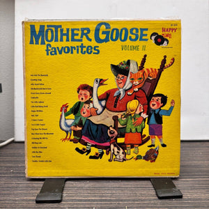 Mother Goose Favorites Volume II 12 Inch Black Vinyl LP Used Happy Time Album 2