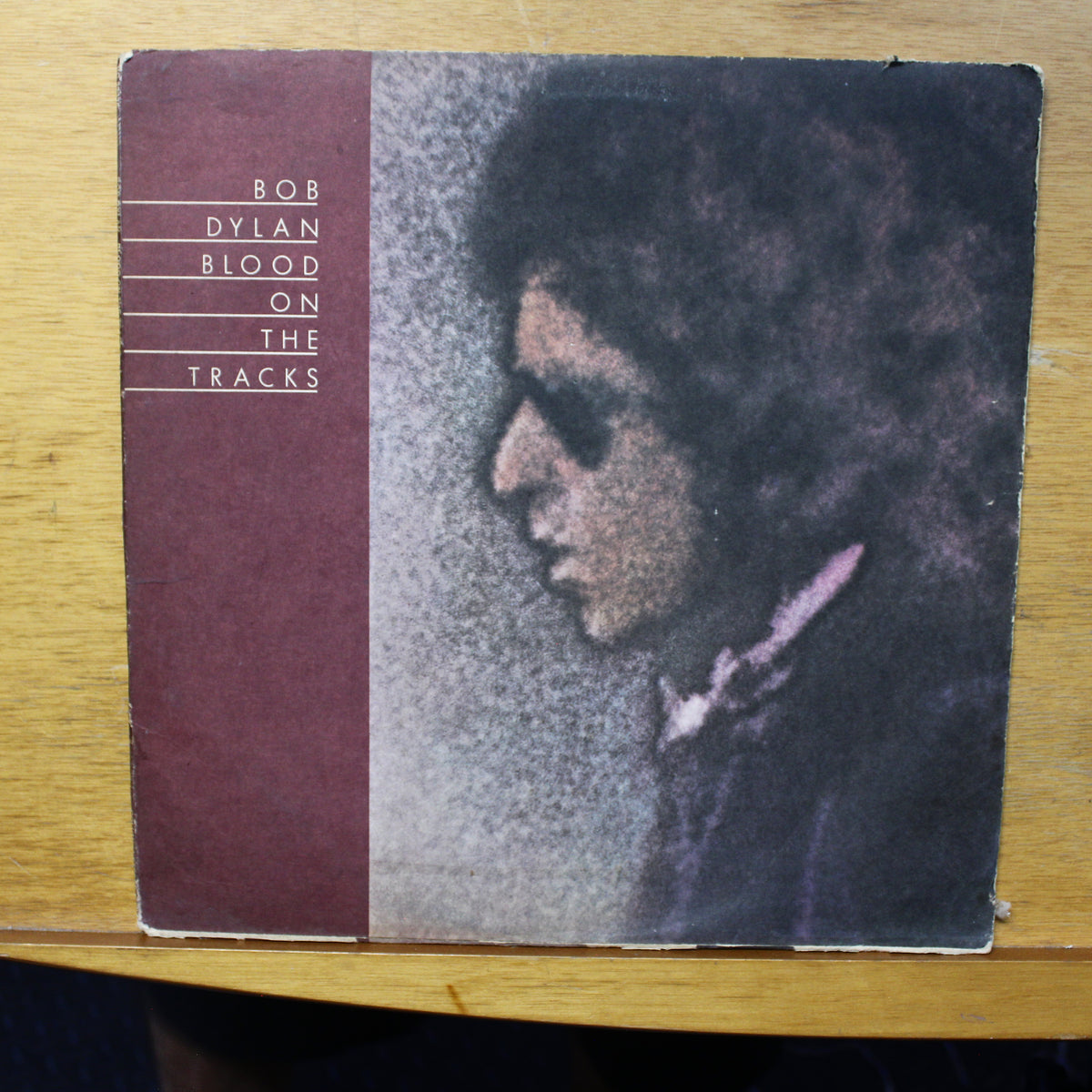 BOB DYLAN BLOOD ON THE TRACKS LP COLUMBIA PC 33335 1975