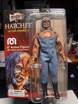 VICTOR CROWLEY MEGO MONSTERS 8" ACTION FIGURE HATCHET HORROR 26 POINT ARTICULAT