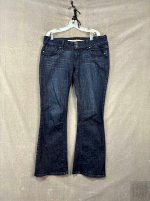 Charlotte Russe Dark Wash Low Rise Flare Jeans 1