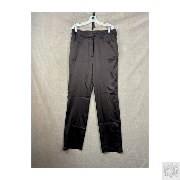 Debbie Shuchat for COMO Women's Dress Pants, Size M, Black & Brown