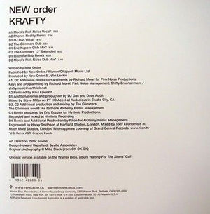 New Order Krafty 12 Inch Vinyl Record Used 3