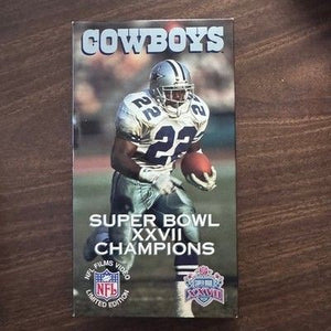 1992 1993 Dallas Cowboys Super Bowl XXVII Champions NFL Films VHS Video 2